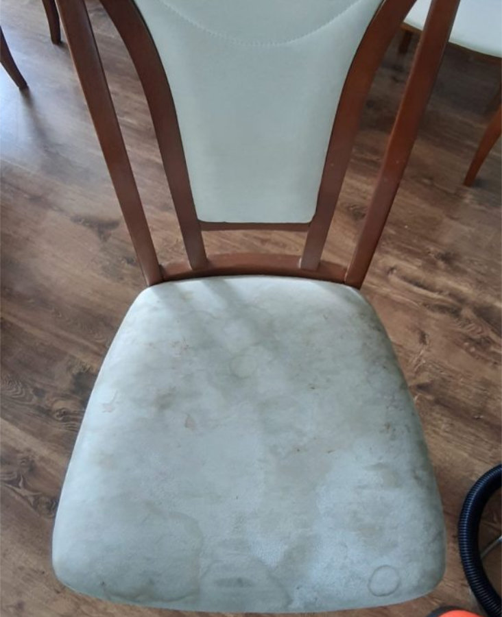 Pranie tapicerki meblowej - krzesła w Gdańsku