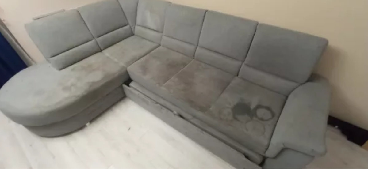 Turboszczotka - odplamianie kanap